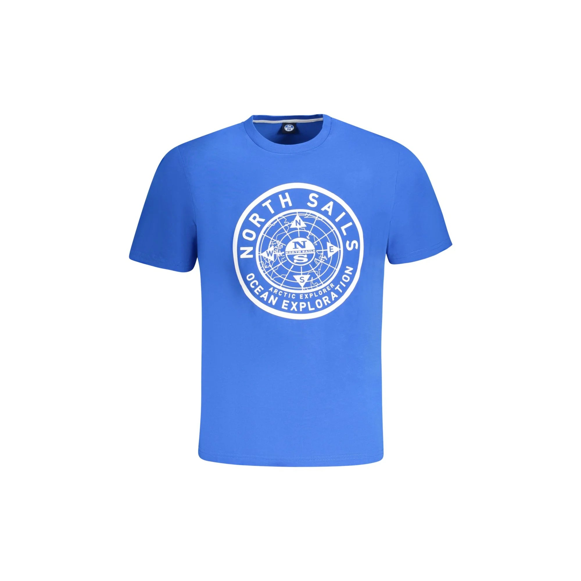 North Sails T-Shirt Maniche Corte Uomo Blu Stampa - foto prodotto