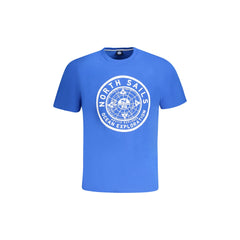 North Sails T-Shirt Maniche Corte Uomo Blu Stampa