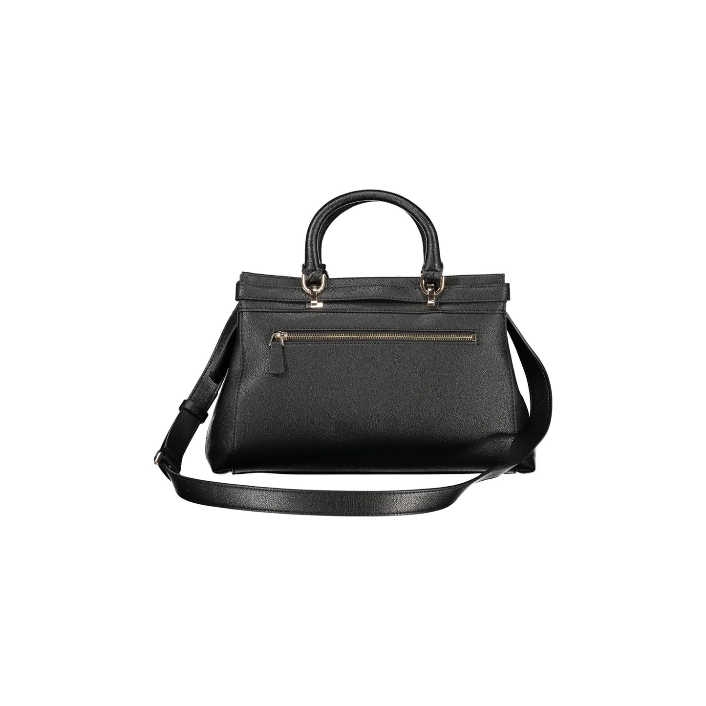 Guess Jeans Borsa a Tracolla Donna Nera Logo Borse nero - vista 2