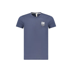 Accademia Militare T-Shirt Maniche Corte Uomo Blu Stampa