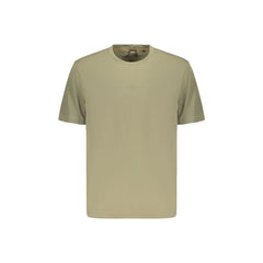 Boss T-Shirt Maniche Corte Uomo Verde Logo