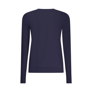 Norway 1963 Maglia Donna Blu Girocollo Maniche Lunghe Logo Maglie - vista 2