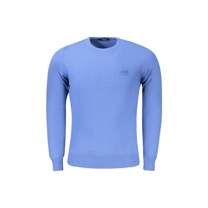 Cavalli Class Maglia Uomo Blu Girocollo con Logo Maglie - foto prodotto