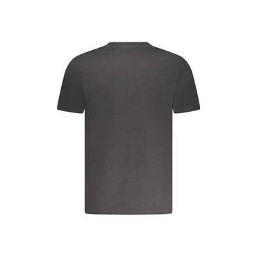 North Sails T-Shirt Maniche Corte Uomo Nera Stampa Logo nero - vista 2