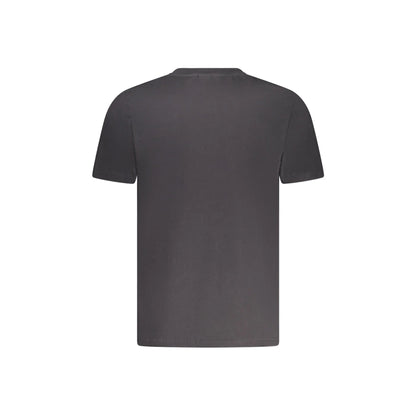 North Sails T-Shirt Maniche Corte Uomo Nera Stampa Logo nero - vista 2
