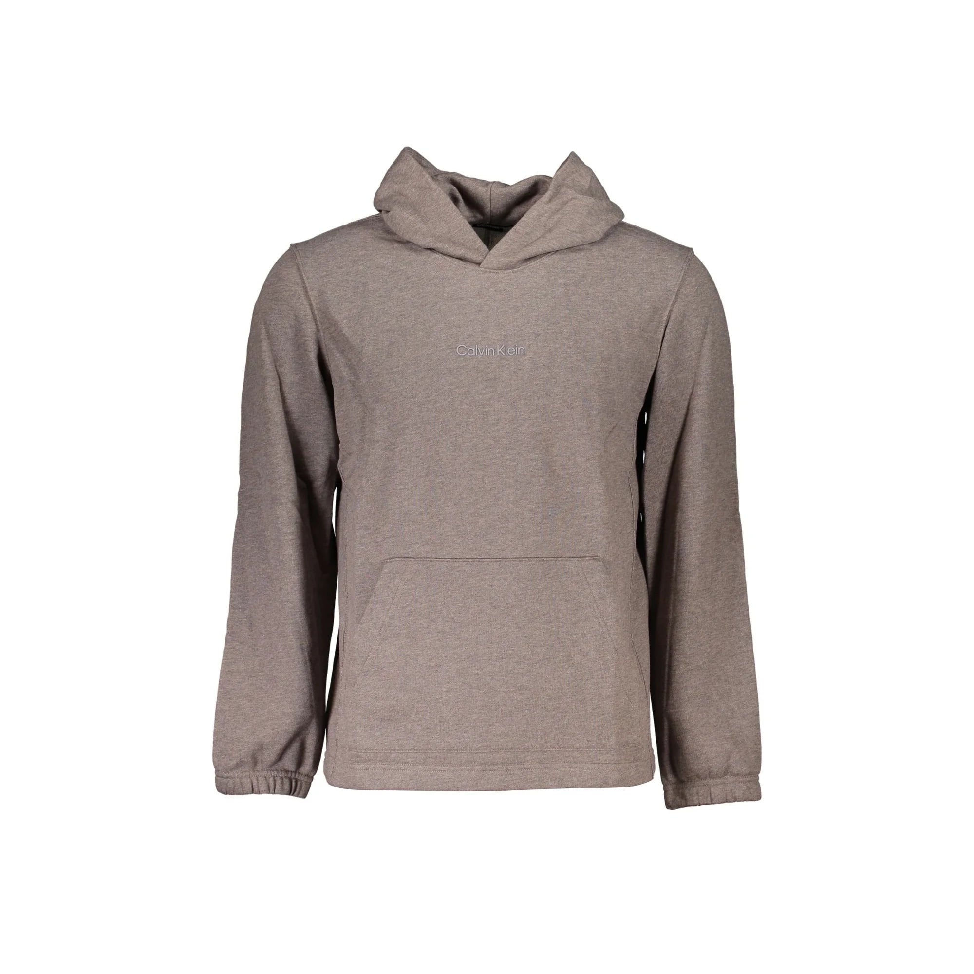 CALVIN KLEIN FELPA SENZA ZIP UOMO MARRONE