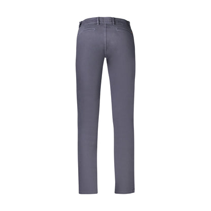 Boss Pantaloni Uomo Blu Slim Fit con Logo - vista 2