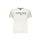 North Sails T-Shirt Uomo Bianca Girocollo Cotone Stampa Logo Bianco - foto prodotto
