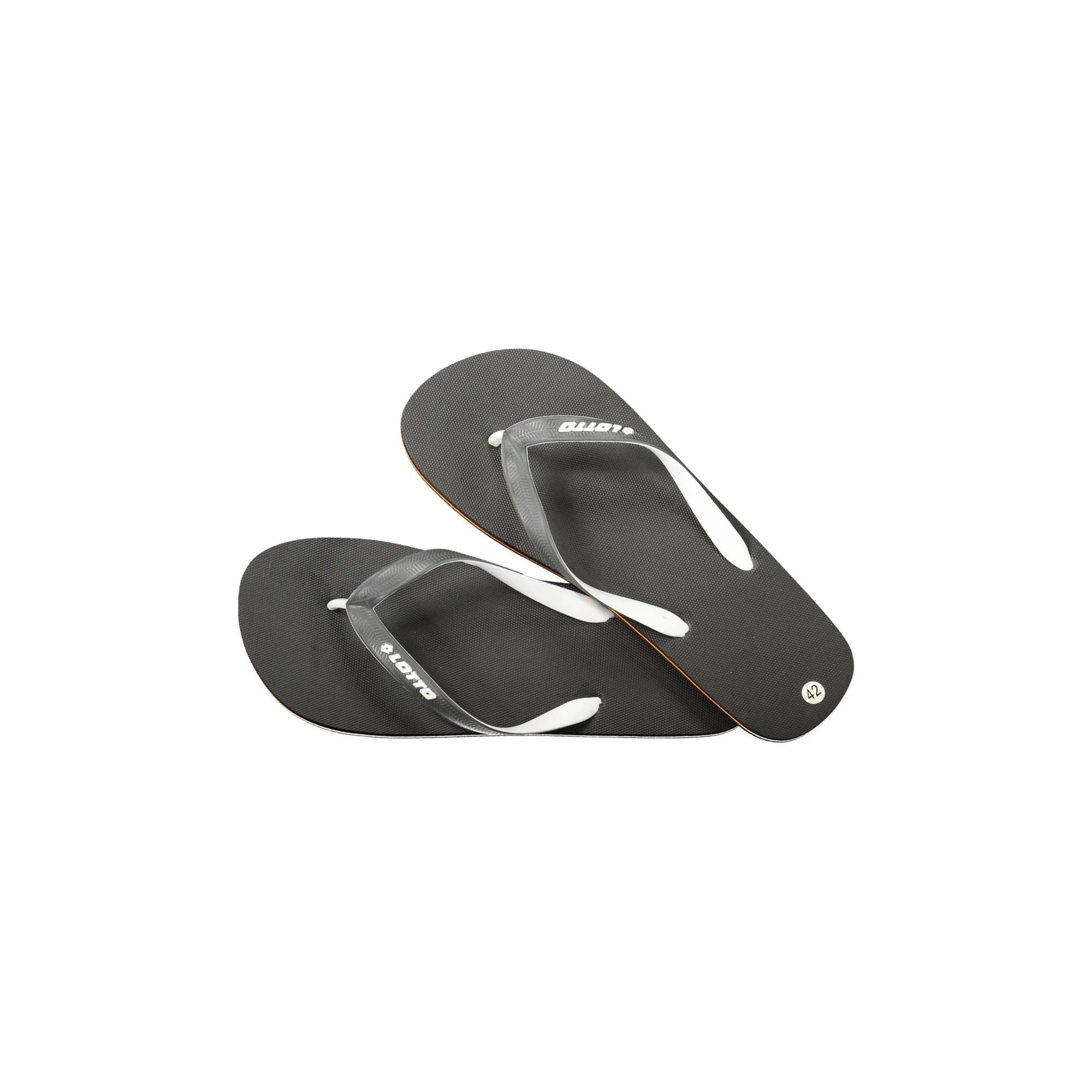 LOTTO CALZATURA CIABATTA UOMO NERO