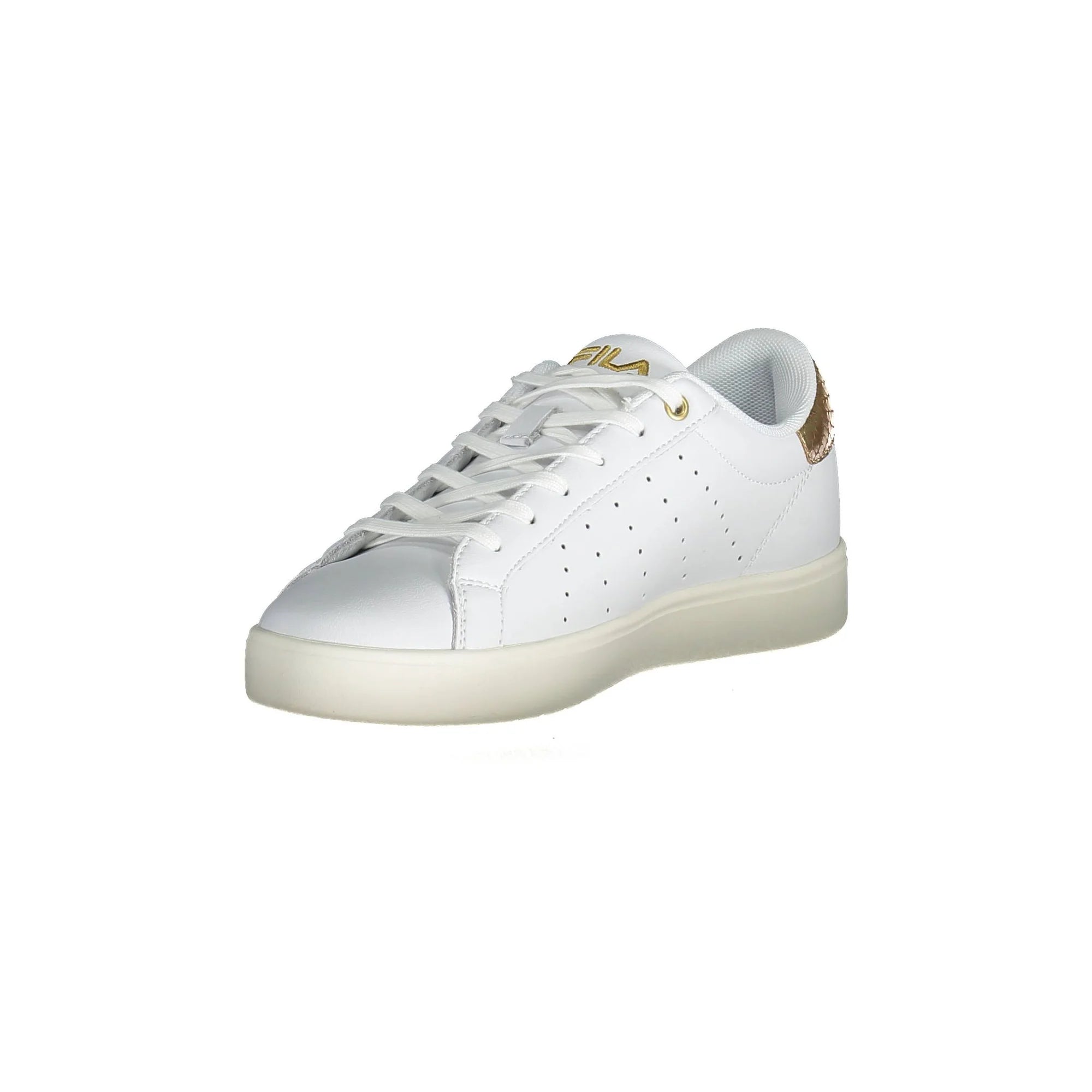 FILA Scarpe Sneakers Donna Bianche con Lacci e Logo bianco - vista 3