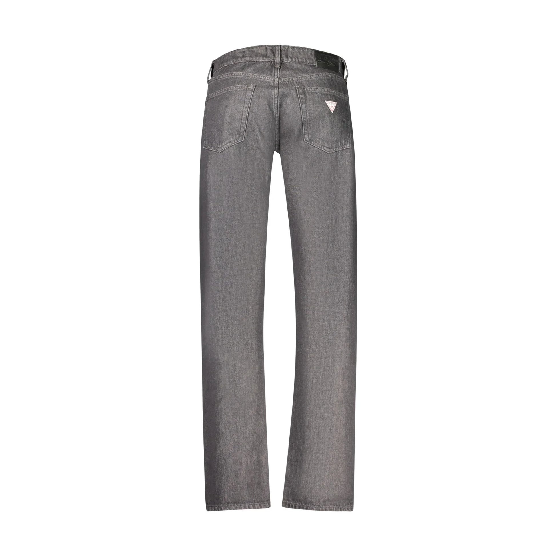 Guess Jeans Jeans Uomo Nero Logo - vista 2