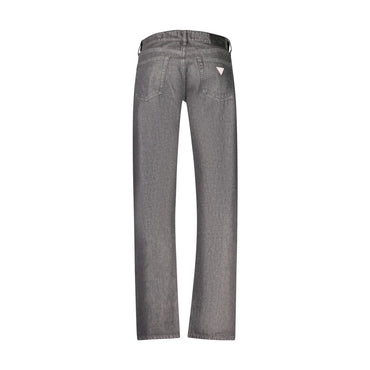 Guess Jeans Jeans Uomo Nero Logo - vista 2