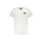 Tommy Hilfiger T-Shirt Uomo Bianca Girocollo Cotone Stampa Logo Bianco - foto prodotto