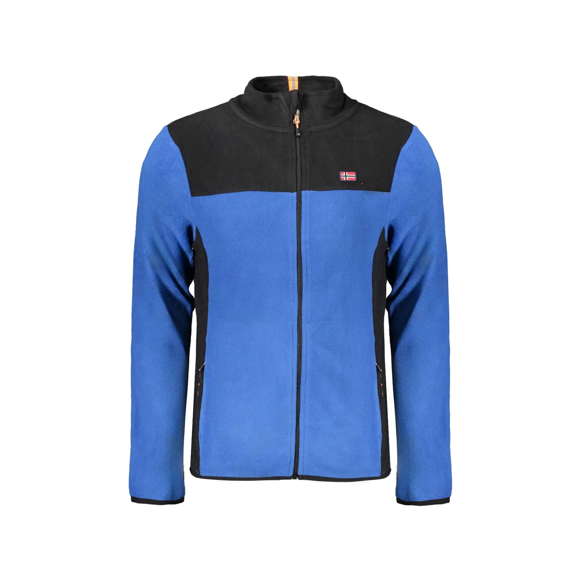 NORWAY 1963 FELPA CON ZIP UOMO BLU