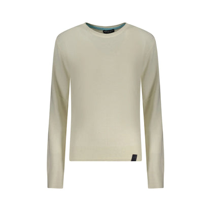 North Sails Maglione Donna Bianco Girocollo Maniche Lunghe Logo Maglie - foto prodotto
