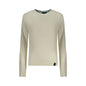 North Sails Maglione Donna Bianco Girocollo Maniche Lunghe Logo Maglie - foto prodotto