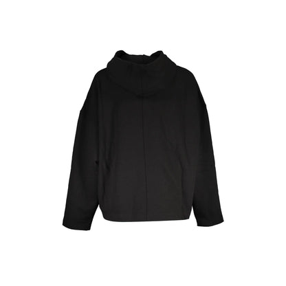 Calvin Klein Felpa Maniche Lunghe Donna Nera Ricamo Felpe nero - vista 2