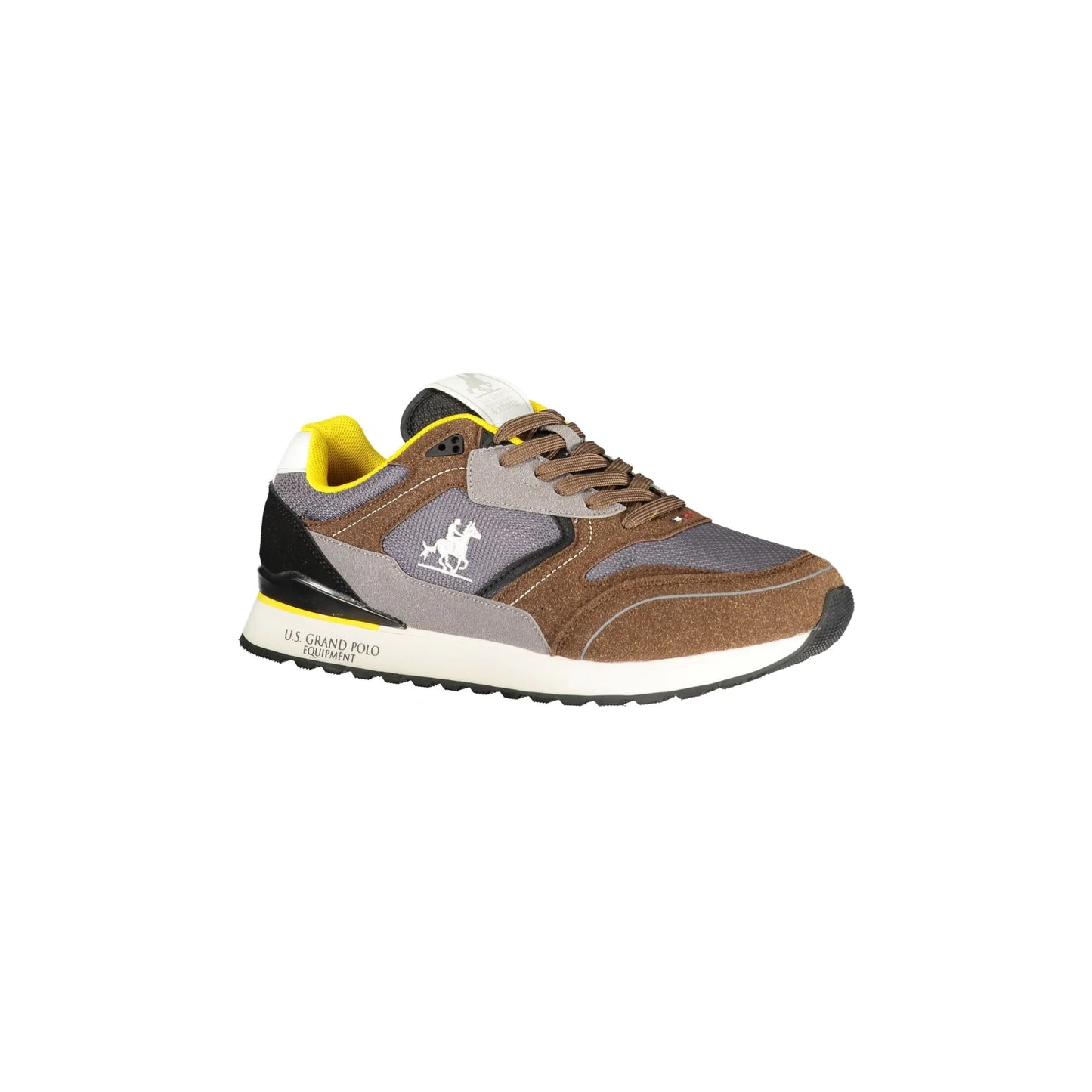 U.S. Grand Sneakers Uomo Marroni Ricamo - vista 2