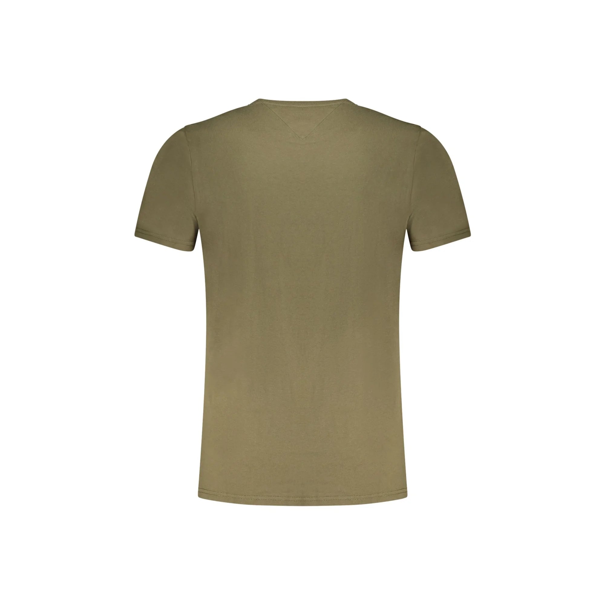 TOMMY HILFIGER T-SHIRT MANICHE CORTE UOMO VERDE