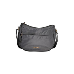 Laura Biagiotti Women's Black Crossbody Bag with Zip Closure