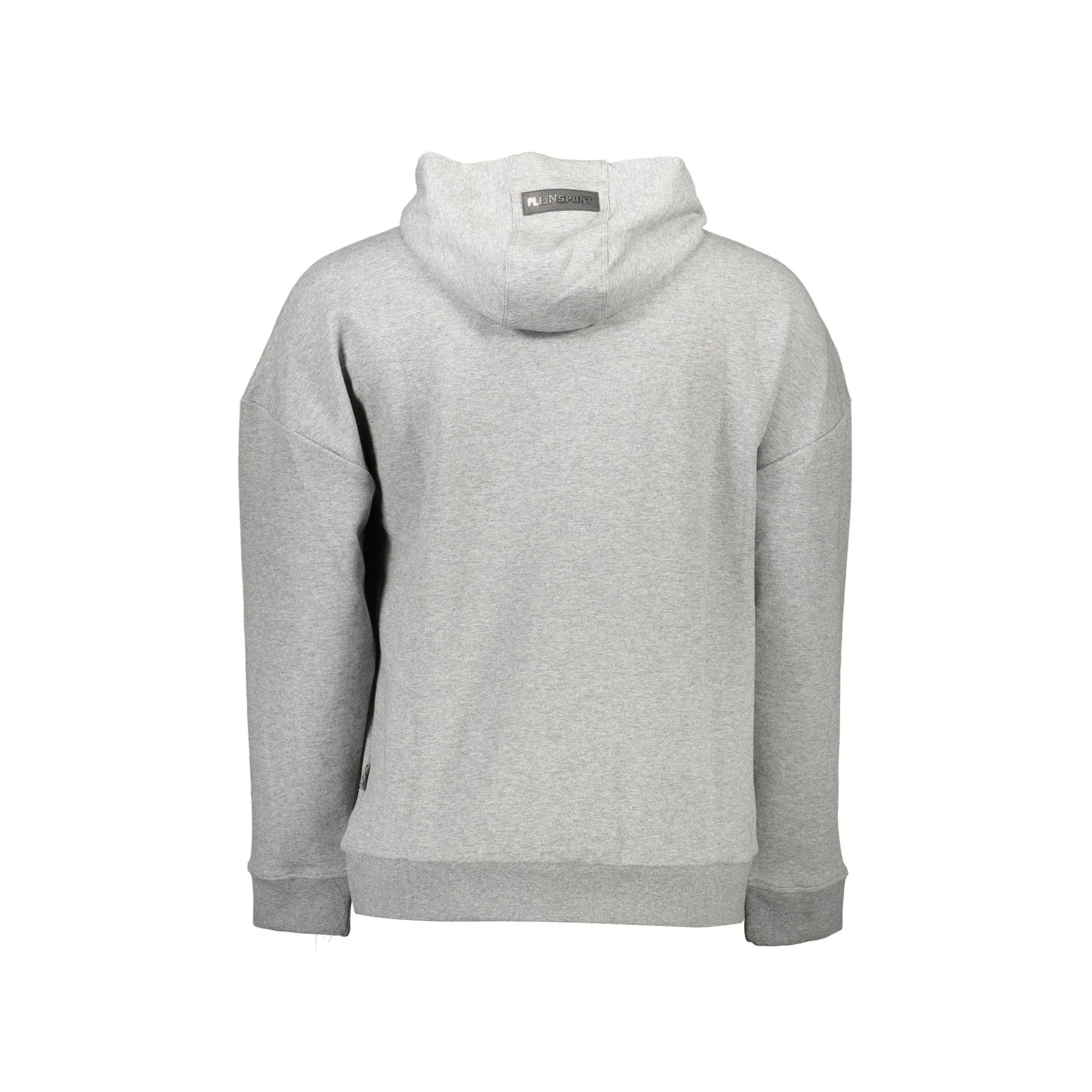 PLEIN SPORT FELPA SENZA ZIP UOMO GRIGIO