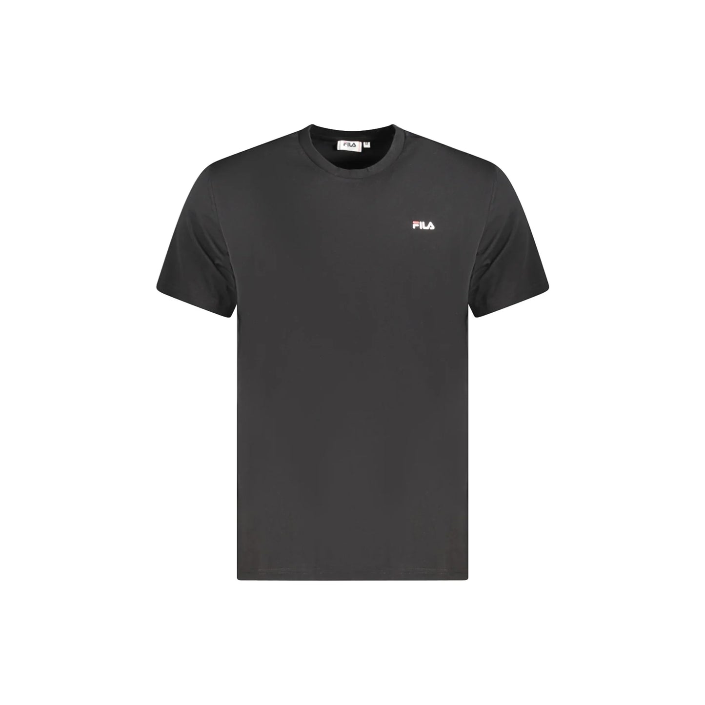 Fila T-Shirt Maniche Corte Uomo Nera Stampa Logo Nero - foto prodotto