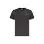 Fila T-Shirt Maniche Corte Uomo Nera Stampa Logo Nero - foto prodotto