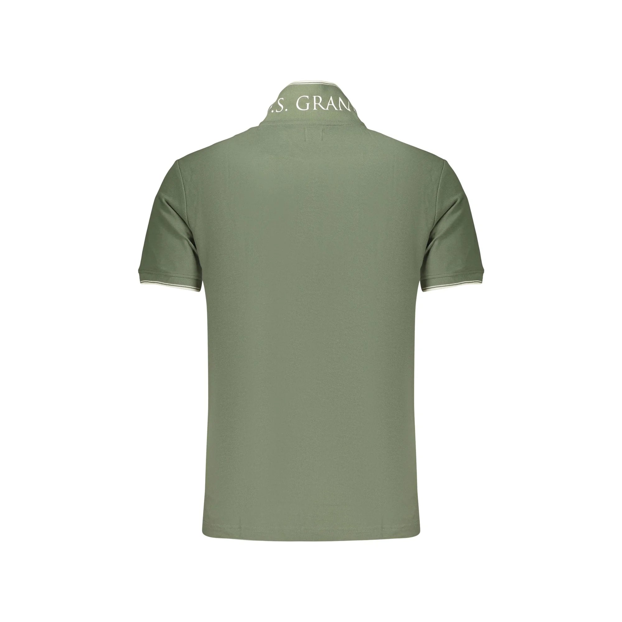 U.S. GRAND POLO MANICHE CORTE UOMO VERDE