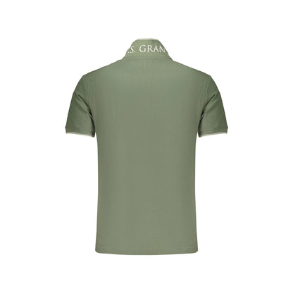 U.S. GRAND POLO MANICHE CORTE UOMO VERDE