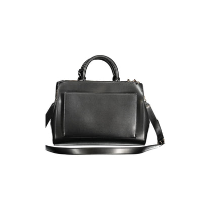GUESS JEANS Borsa Donna a Mano Nera Modello Nelka Borse nero - vista 2