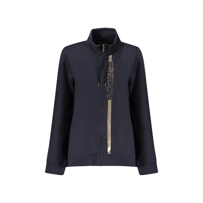 Freddy Felpa Maniche Lunghe Donna Blu Zip Felpe - foto prodotto