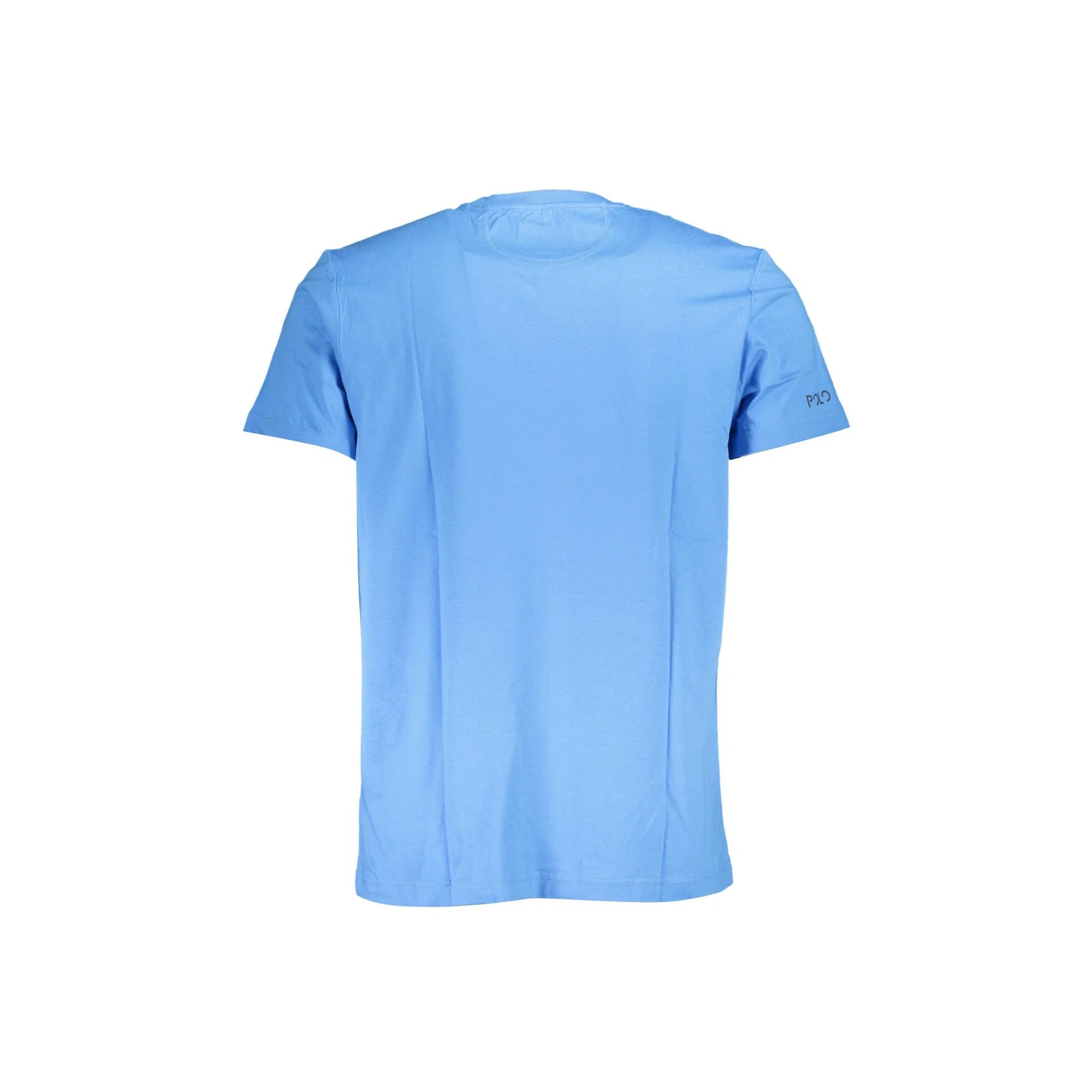 LA MARTINA T-SHIRT MANICHE CORTE UOMO AZZURRO