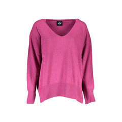 North Sails Maglia Donna Viola Logo