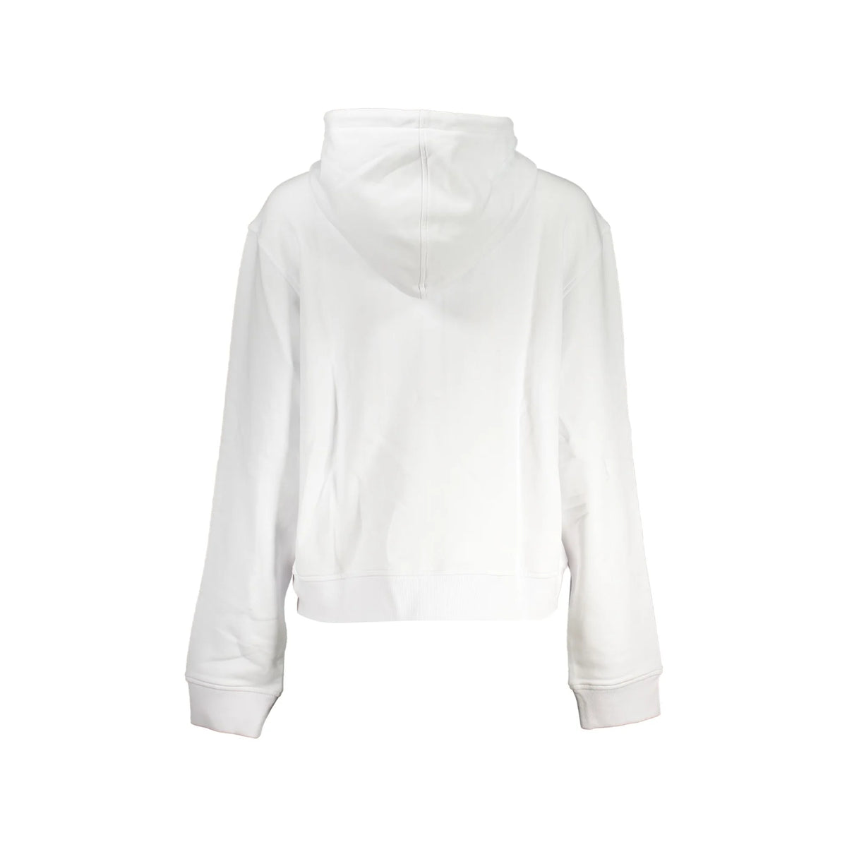 K-WAY FELPA CON ZIP DONNA BIANCO