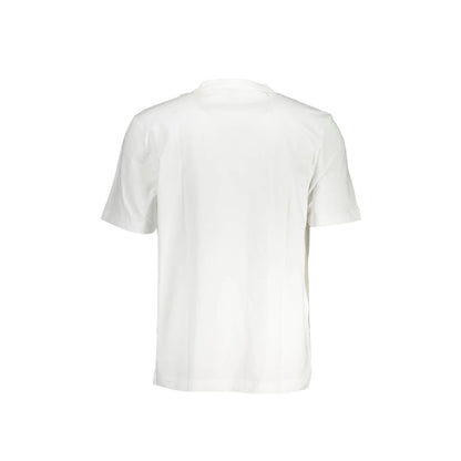 Boss T-Shirt Maniche Corte Uomo Bianca Logo bianco - vista 2