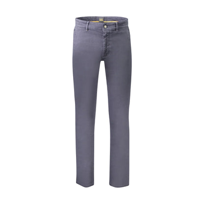 Boss Pantaloni Uomo Blu Slim Fit con Logo - foto prodotto