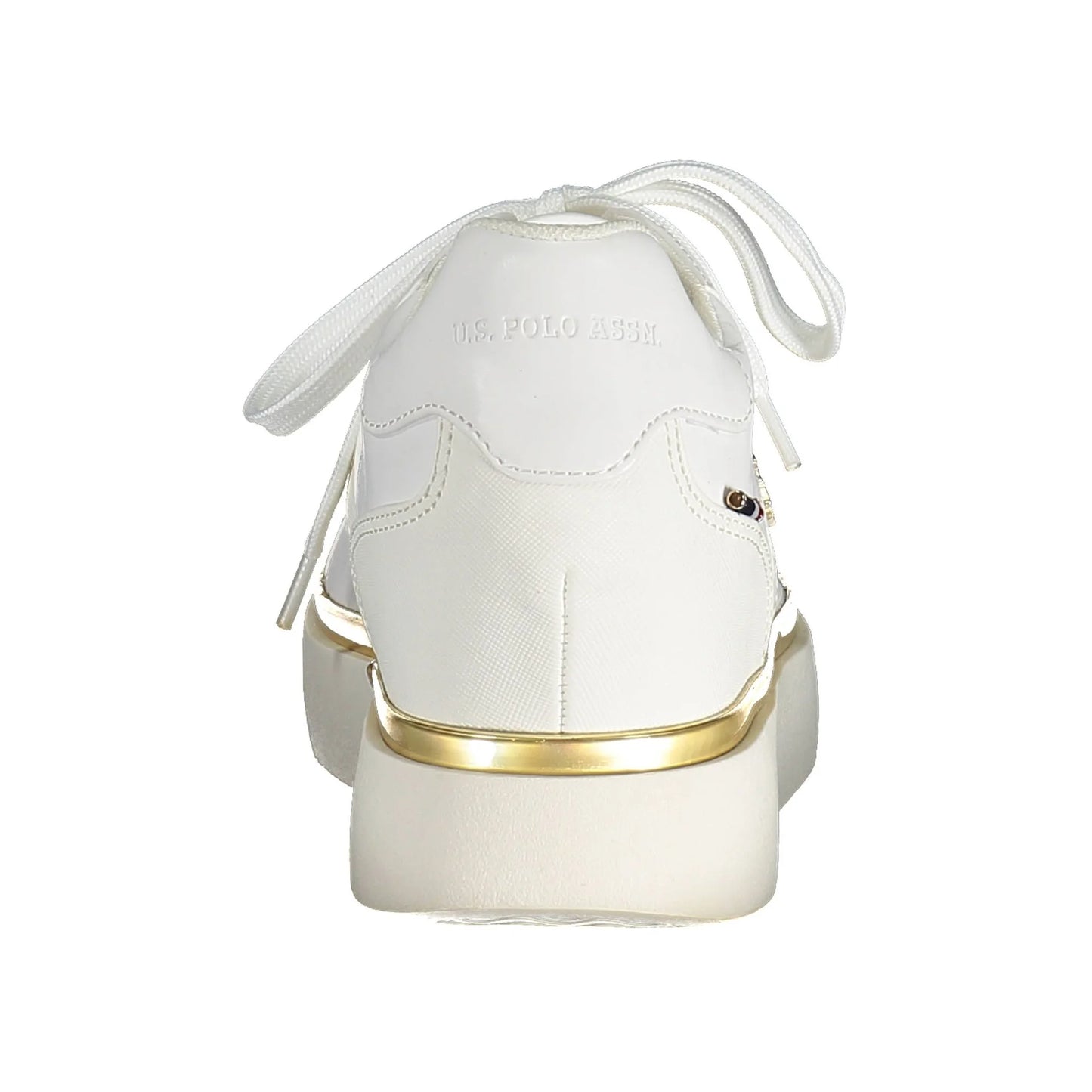U.S. Polo Best Price Sneakers Donna Bianche Dettagli a Contrasto bianco - vista 2