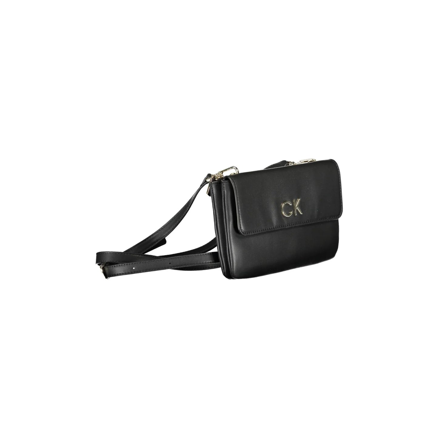 Calvin Klein Borsa a Tracolla Donna Nera Logo Borse nero - vista 3