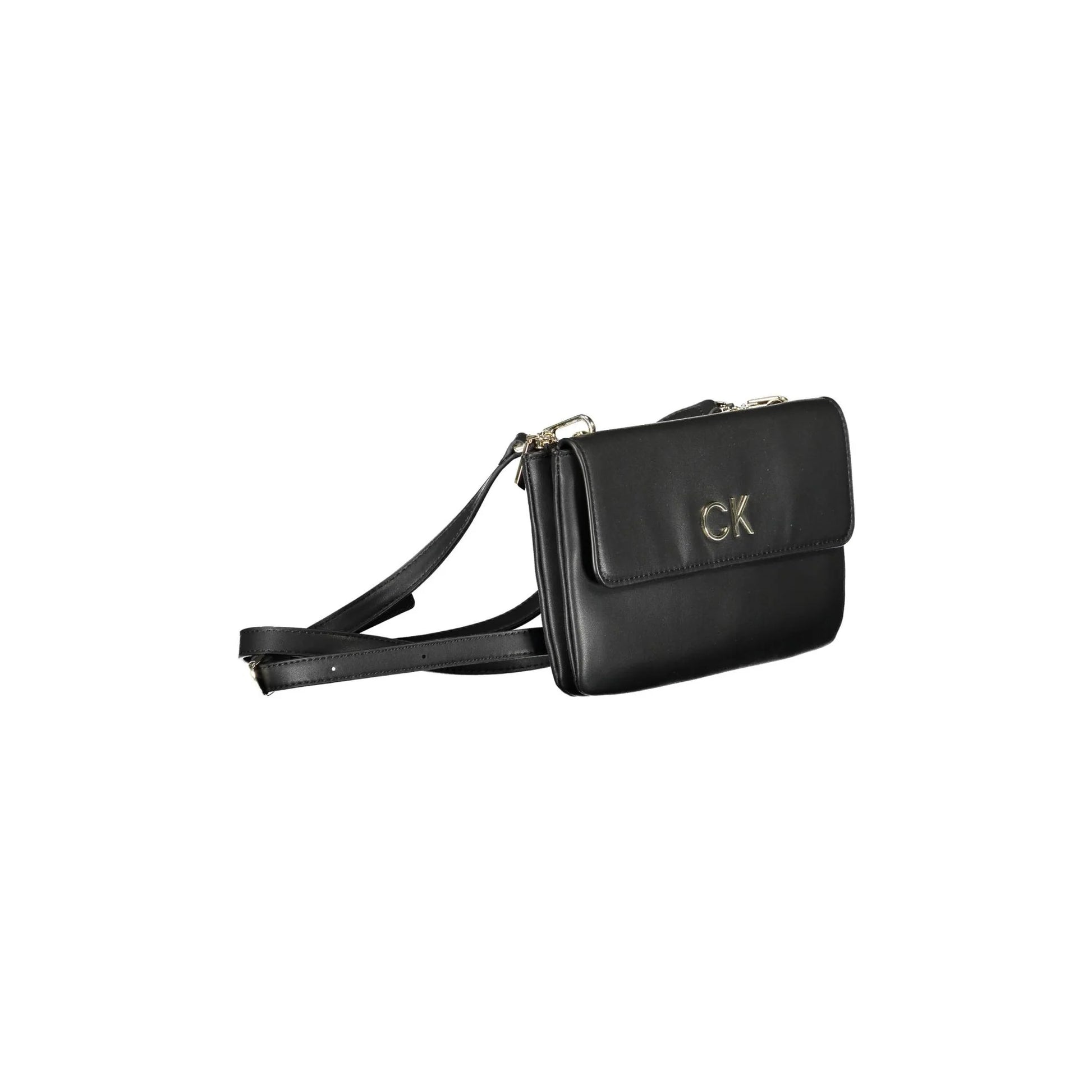 Calvin Klein Borsa a Tracolla Donna Nera Logo Borse nero - vista 3