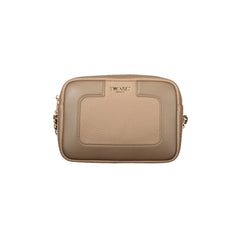 Twinset Borsa a Tracolla Donna Marrone Chiusura con Zip