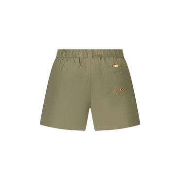 North Sails Costume da Mare Uomo Verde Logo - vista 2