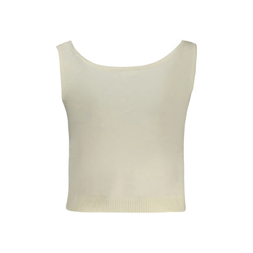 Guess Jeans Canotta Donna Bianca Ricamo Camicie bianco - vista 2
