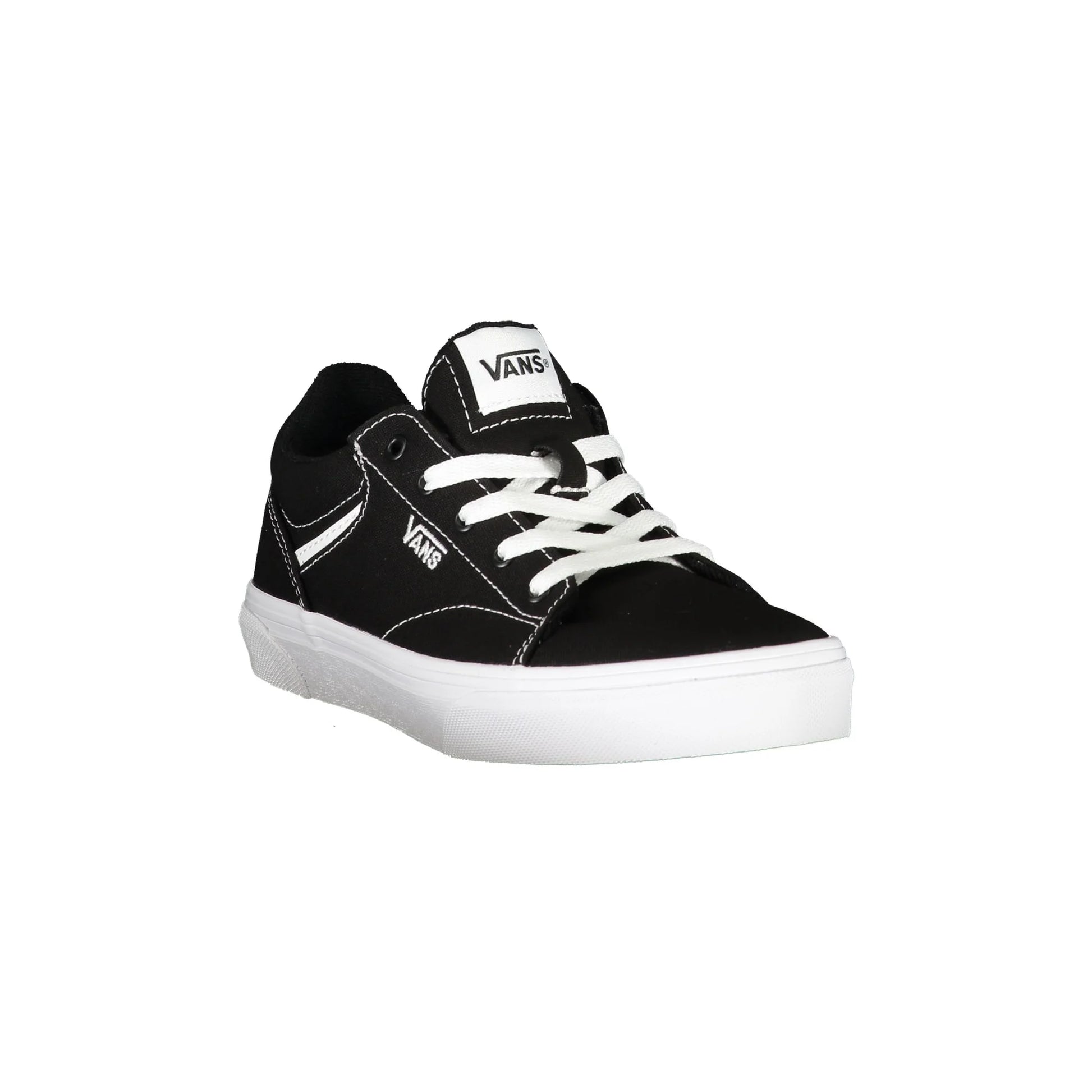 Vans Sneakers Uomo Nere Dettagli a Contrasto Logo nero - vista 2