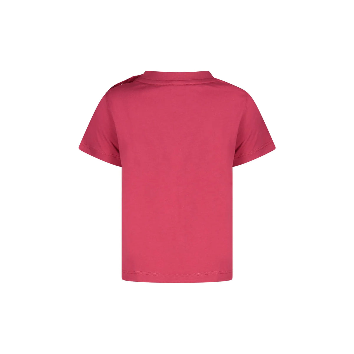 K-WAY T-SHIRT MANICHE CORTE BAMBINA ROSA