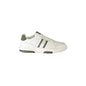 TOMMY HILFIGER Scarpe Sneakers Uomo Bianche con Dettagli Verdi Bianco - foto prodotto