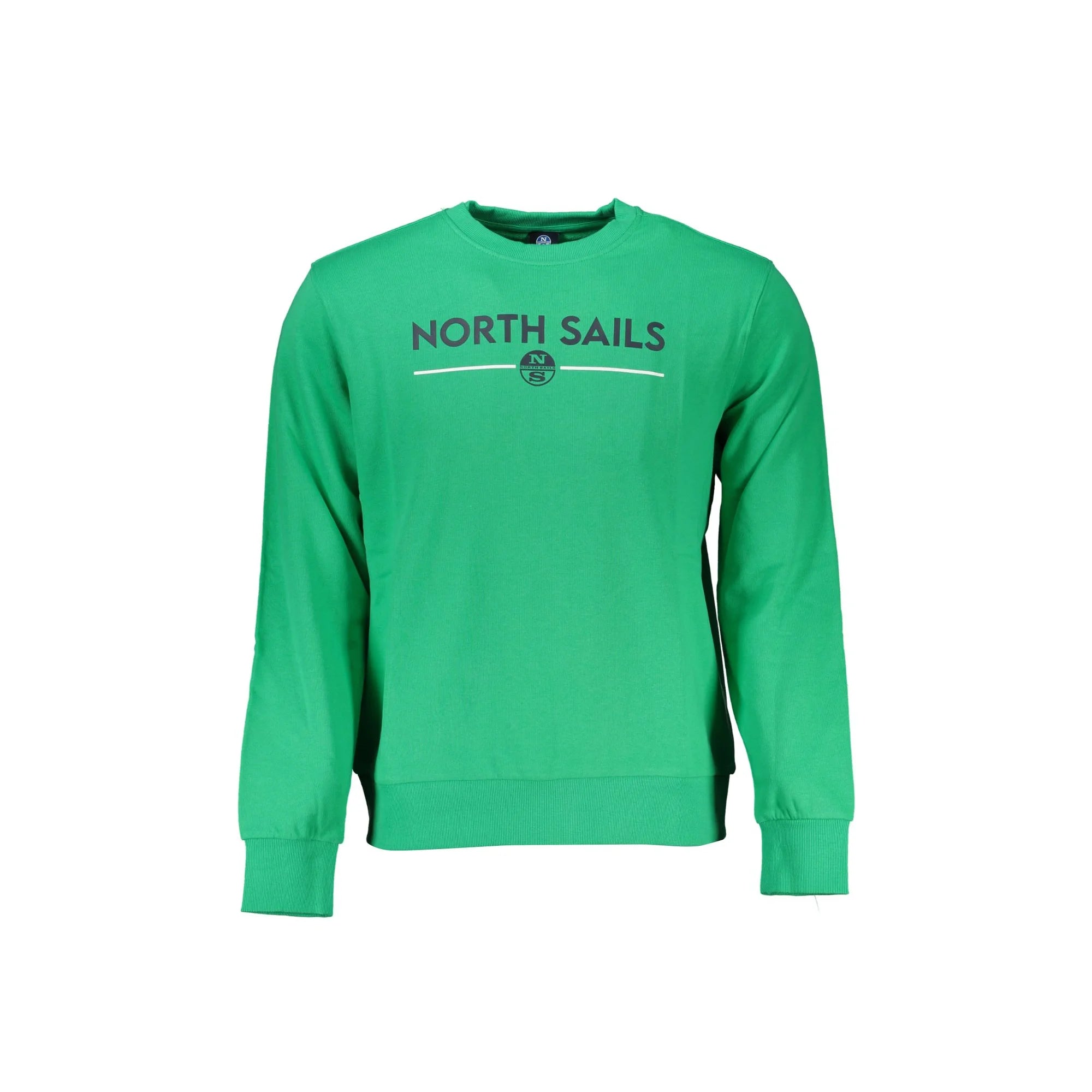 NORTH SAILS FELPA SENZA ZIP UOMO VERDE