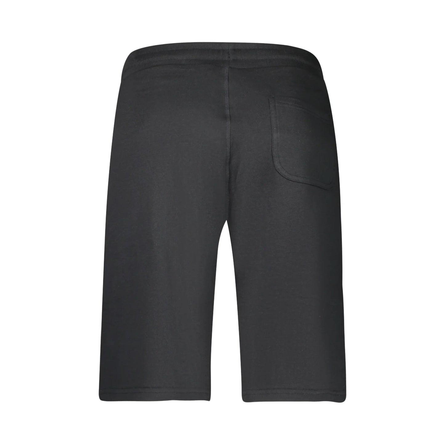 North Sails Pantaloni Tuta Corto Uomo Nero Logo - vista 2