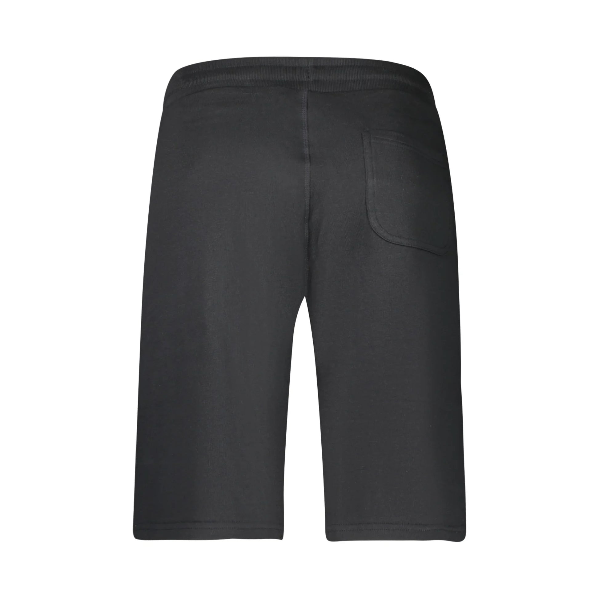 North Sails Pantaloni Tuta Corto Uomo Nero Logo - vista 2