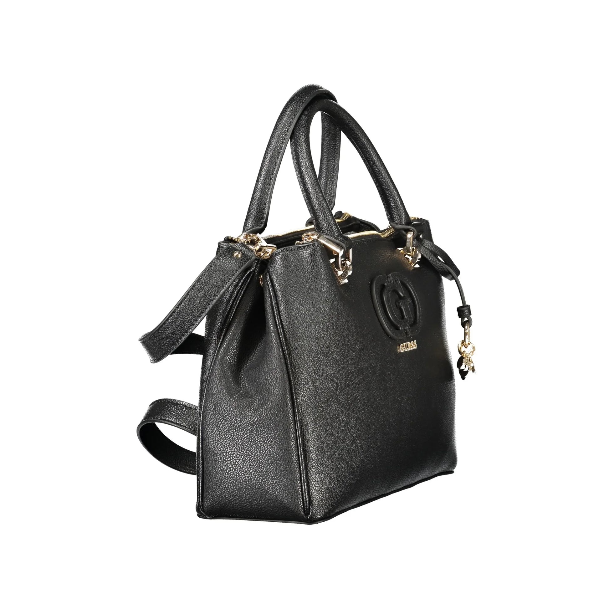 Guess Jeans Borsa a Tracolla Donna Nera Logo Borse nero - vista 3