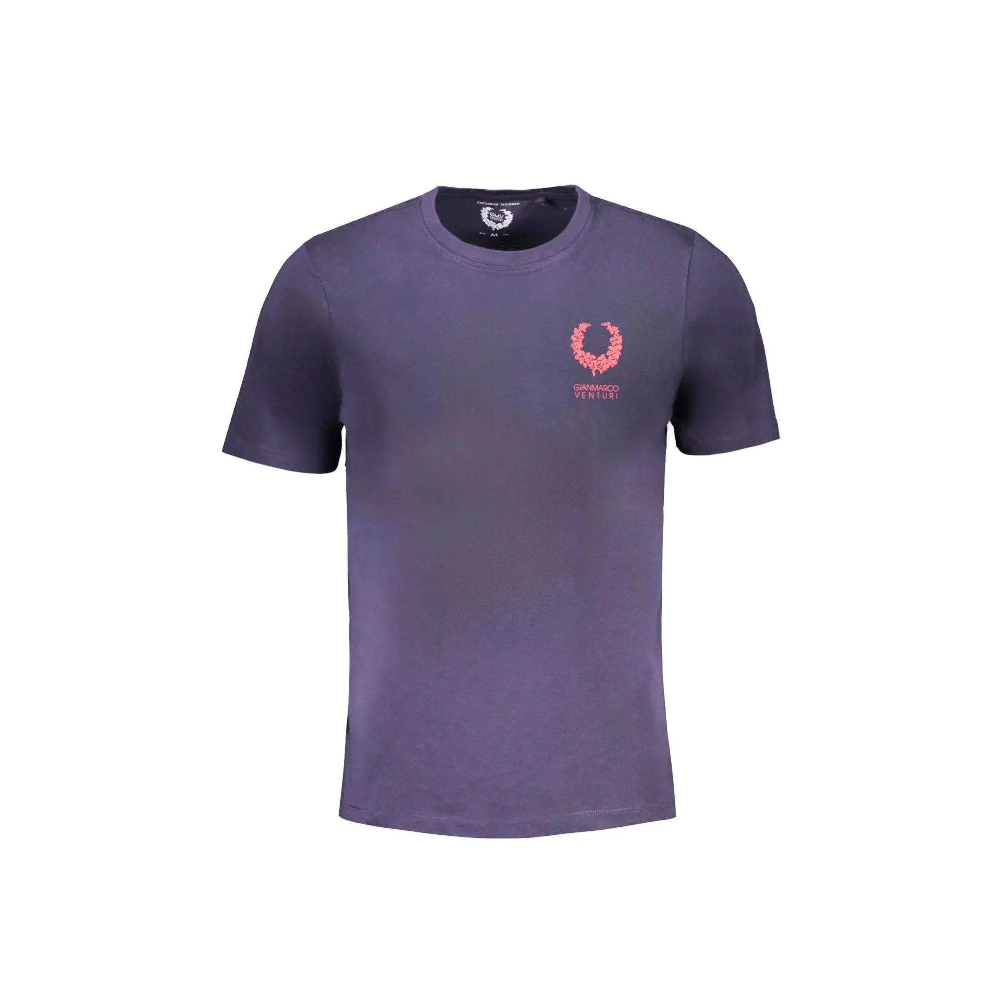 Gian Marco Venturi T-Shirt Maniche Corte Uomo Blu Stampa - foto prodotto